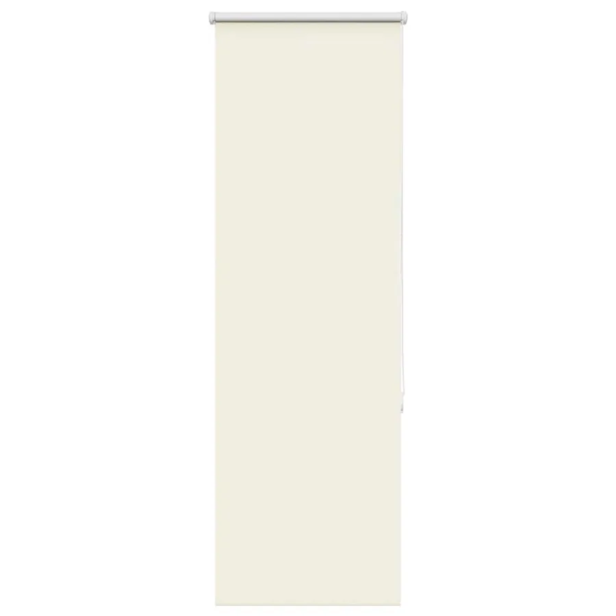 Store enrouleur occultant blanc cassé 45x175cm largeur du tissu
