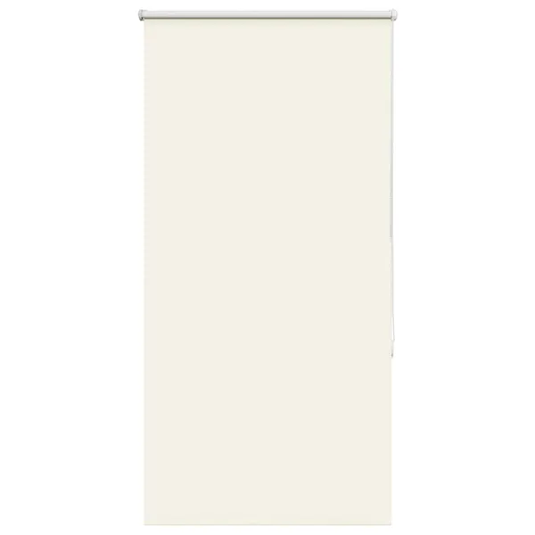 Store enrouleur occultant blanc cassé largeur du tissu 65,7 cm