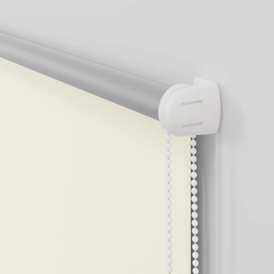 Store enrouleur occultant blanc cassé largeur du tissu 65,7 cm - 11