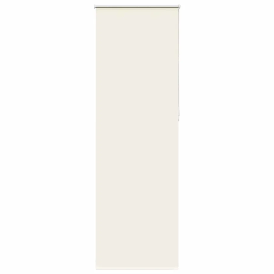 Store enrouleur occultant blanc cassé 70x210cm largeur du tissu