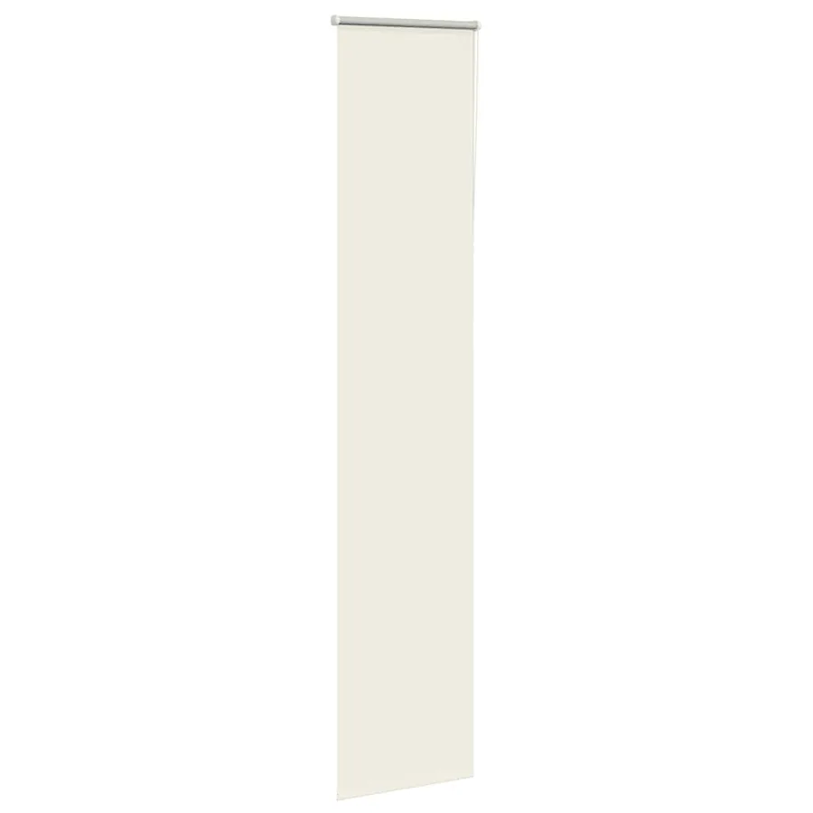 Store enrouleur occultant blanc cassé 45x210cm largeur du tissu - 3