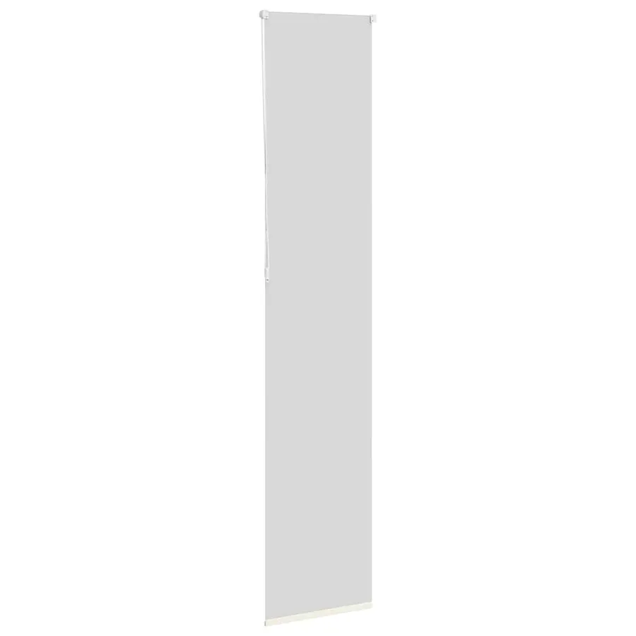 Store enrouleur occultant blanc cassé 45x210cm largeur du tissu - 4