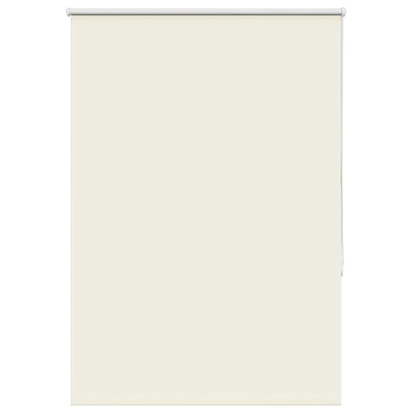 Store enrouleur occultant blanc cassé 105x175 cm largeur tissu