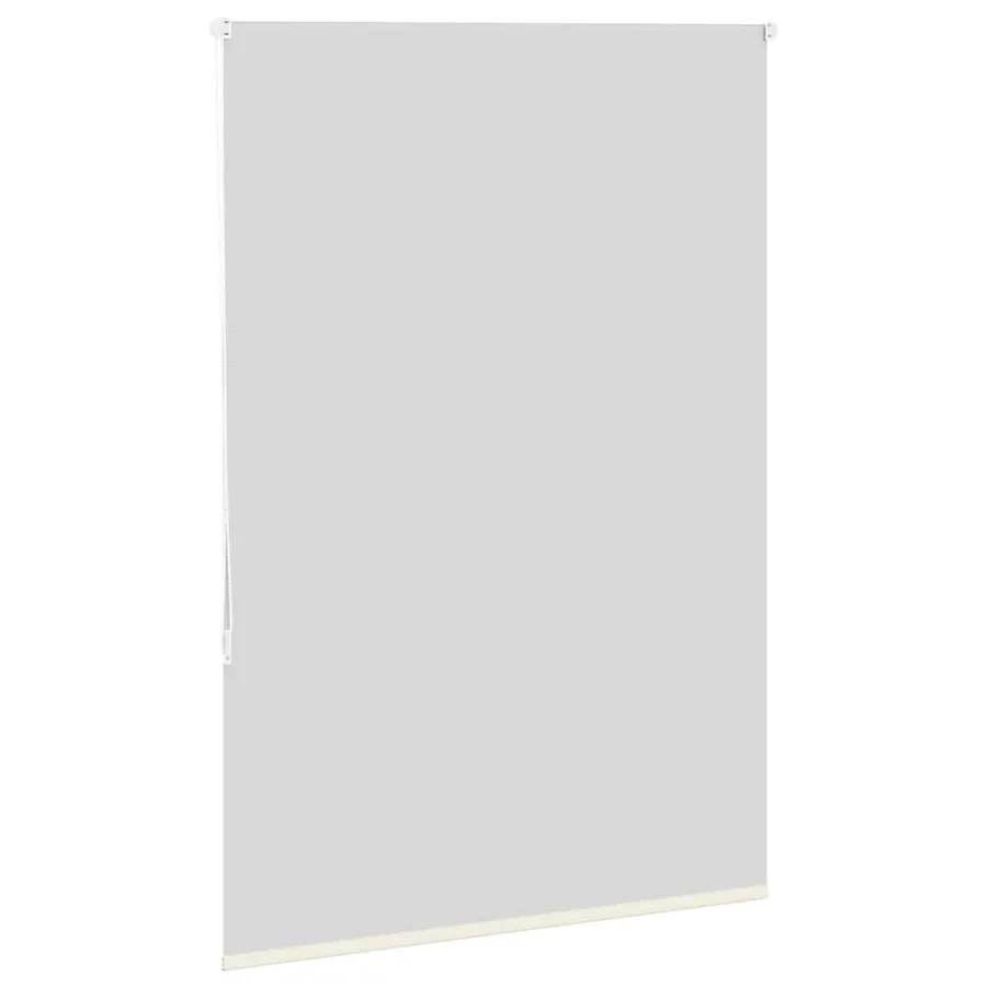 Store enrouleur occultant blanc cassé 105x175 cm largeur tissu - 4