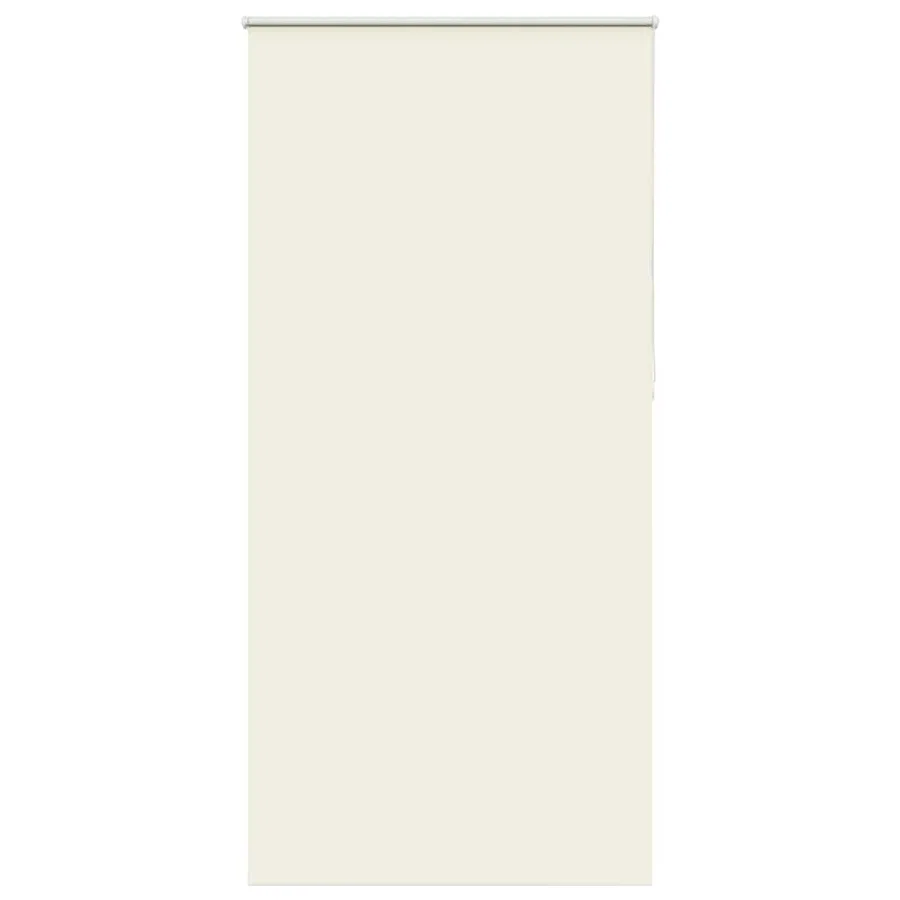 Store enrouleur occultant blanc cassé 100x230 cm largeur tissu - 2