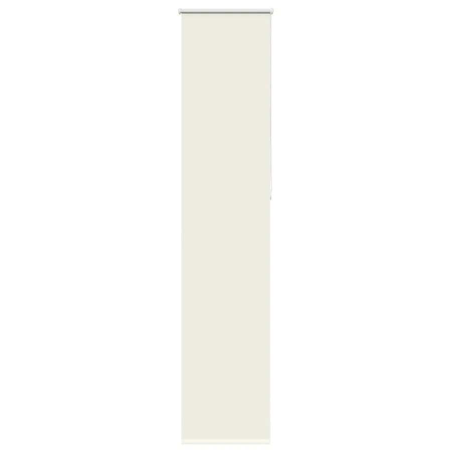 Store enrouleur occultant blanc cassé 60x230cm largeur du tissu