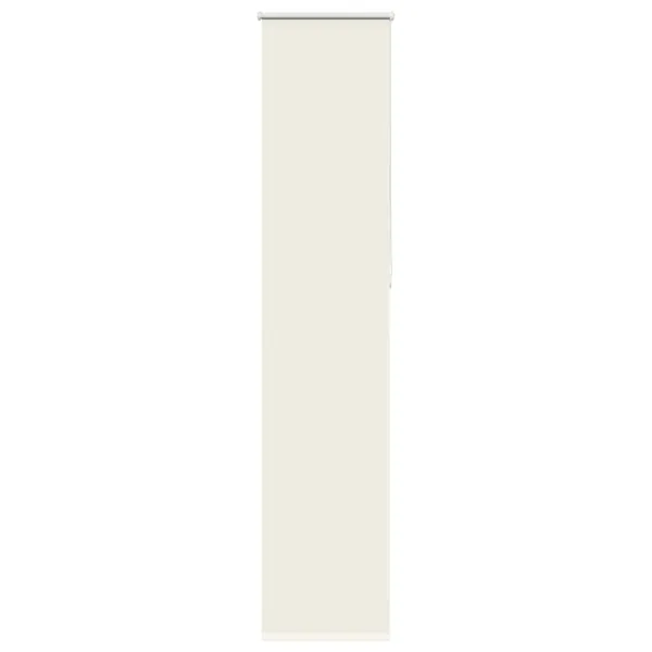 Store enrouleur occultant blanc cassé 60x230cm largeur du tissu