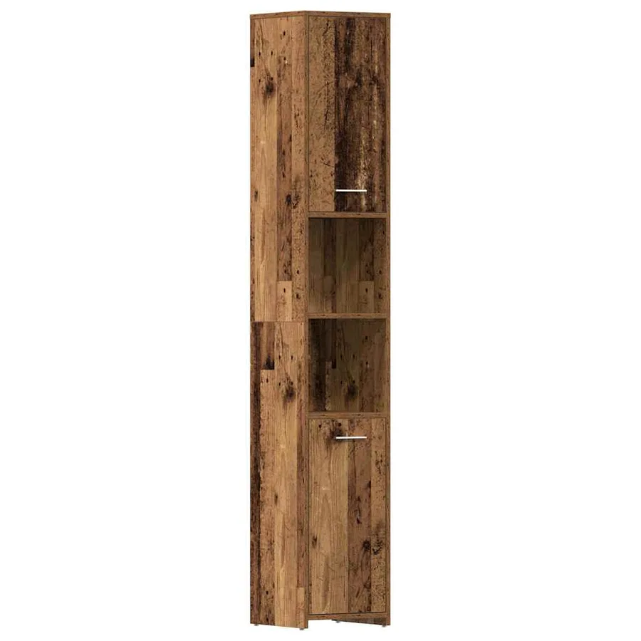 Ensemble de meubles salle de bain 4 pcs bois d'ingénierie - 4