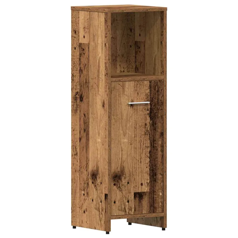 Ensemble de meubles salle de bain 4 pcs bois d'ingénierie - 6