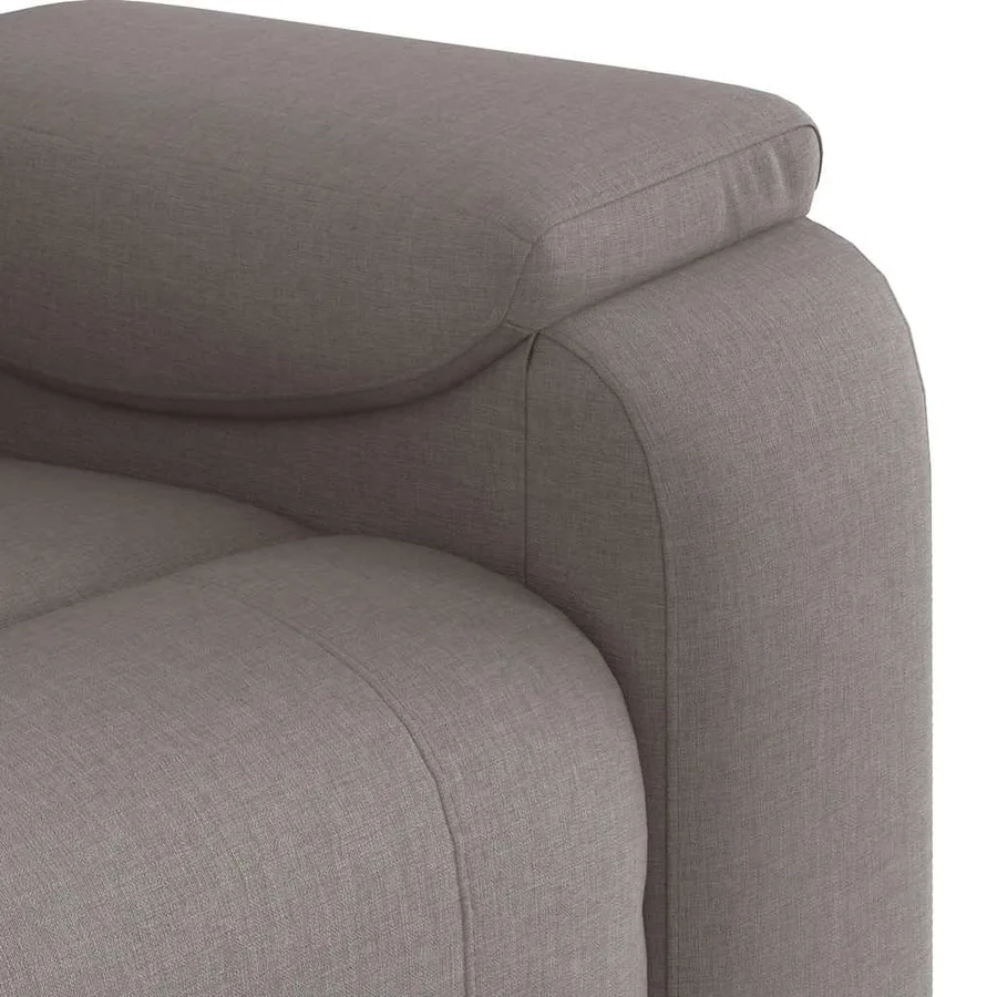 Fauteuil inclinable Taupe Tissu - 8