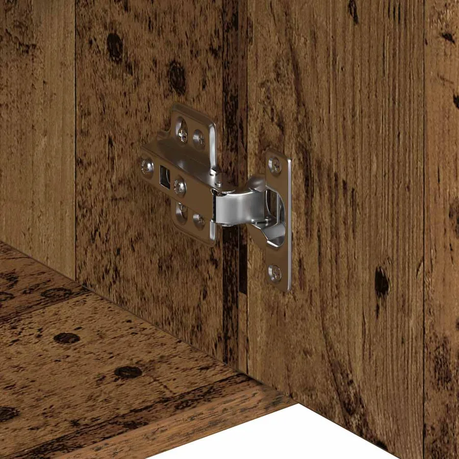 Buffet vieux bois 88x30x70 cm bois d'ingénierie - 10