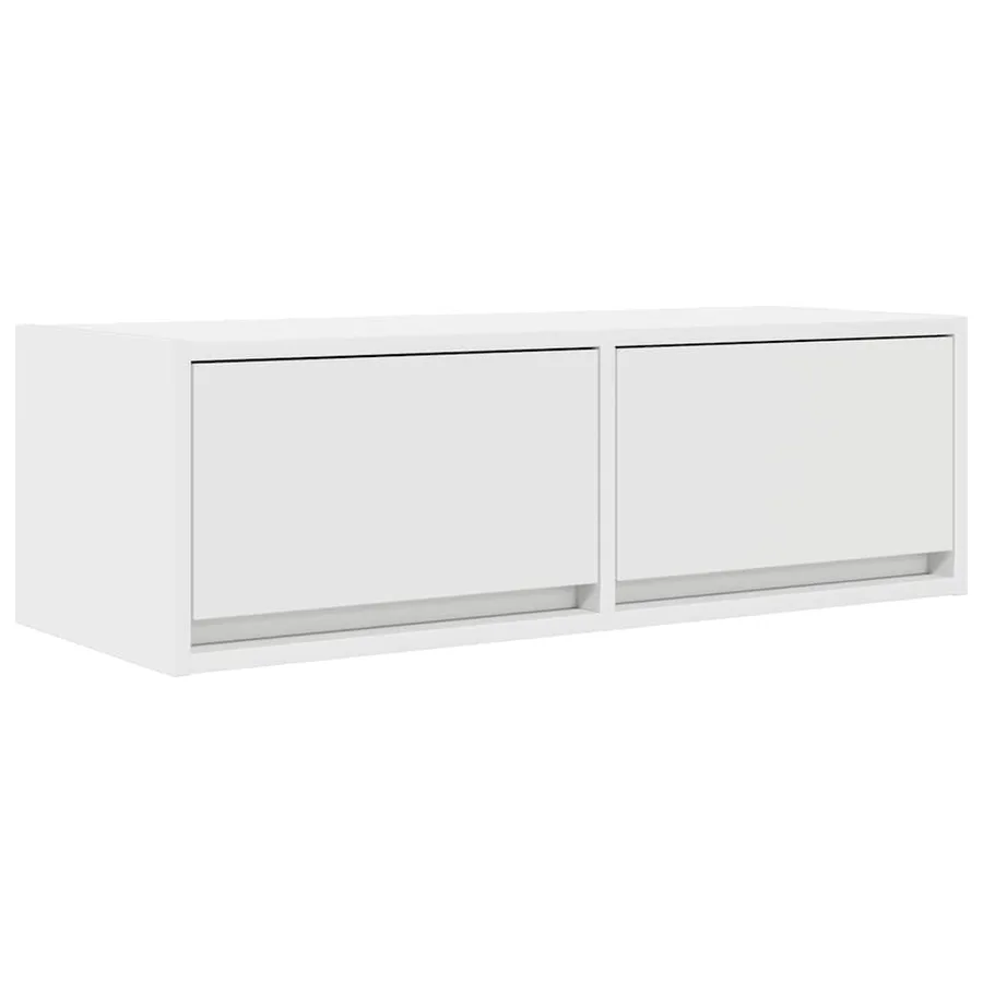 Meubles TV 2 pcs blanc 80x31x25,5 cm bois d'ingénierie - 5