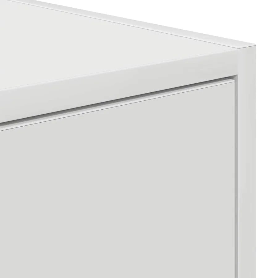 Meubles TV 2 pcs blanc 80x31x25,5 cm bois d'ingénierie - 9