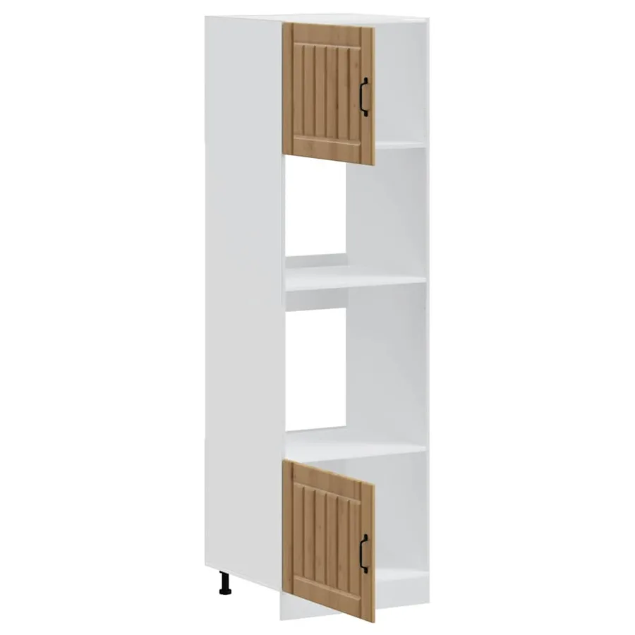 Armoires de four 2 pièces "Lucca" Chêne artisanal Bois d'ingénierie - 5