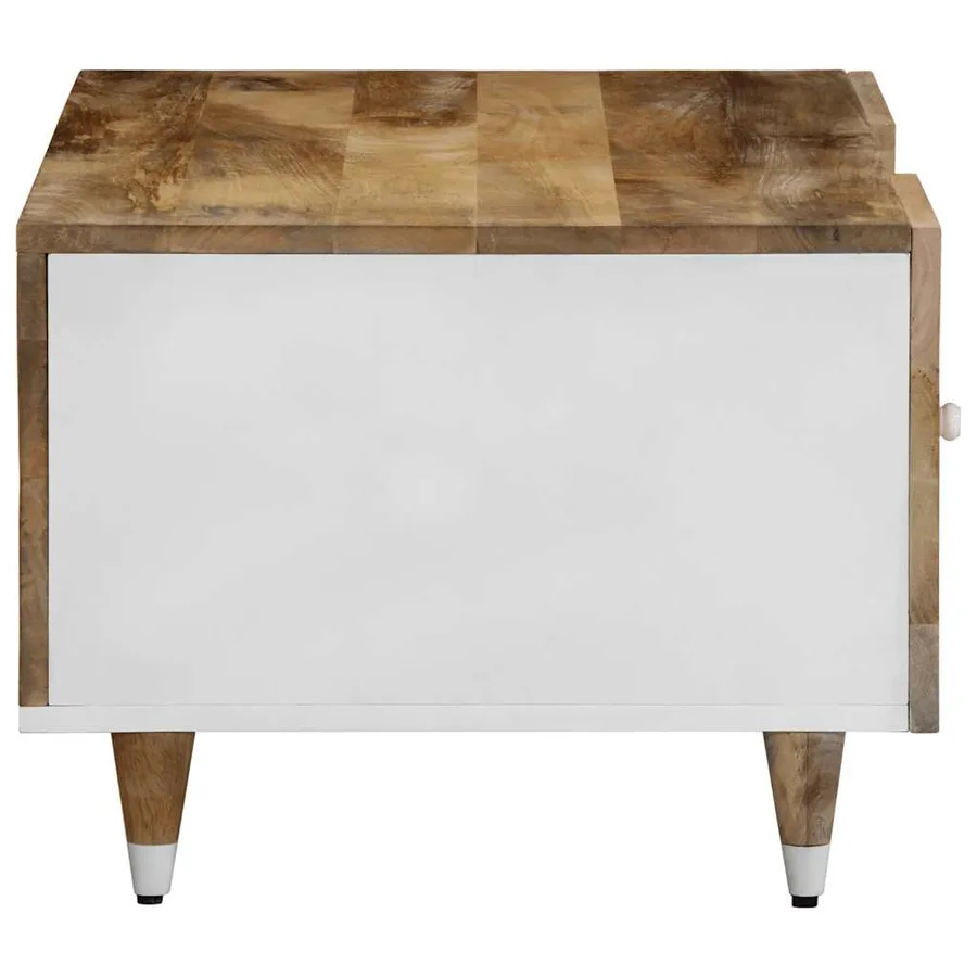 Table basse 100x54x40 cm bois de manguier massif - 4