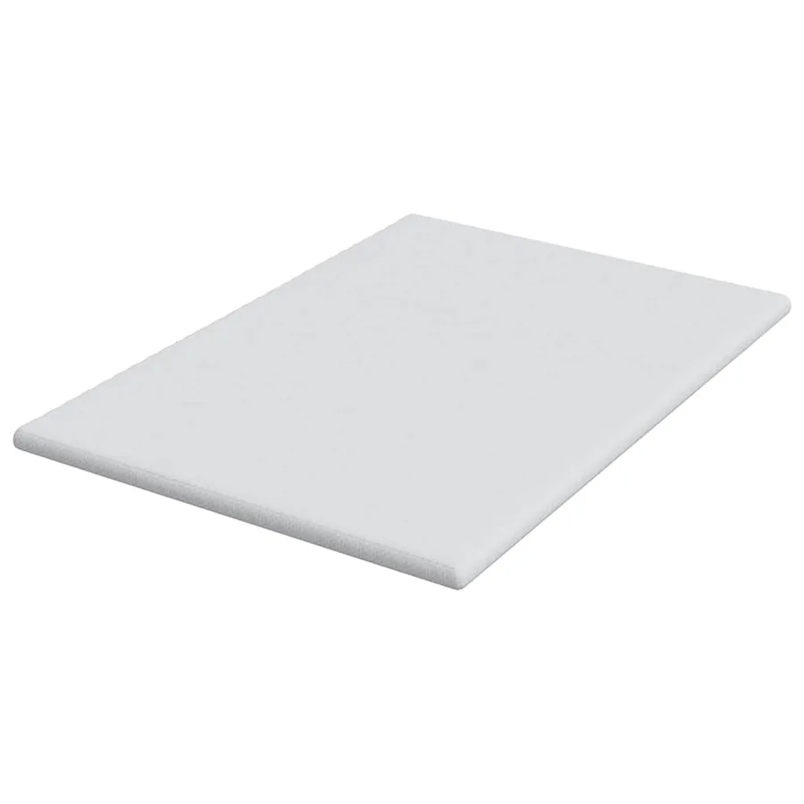 Surmatelas Blanc 160 x 200 cm Tissu Jacquard - 5