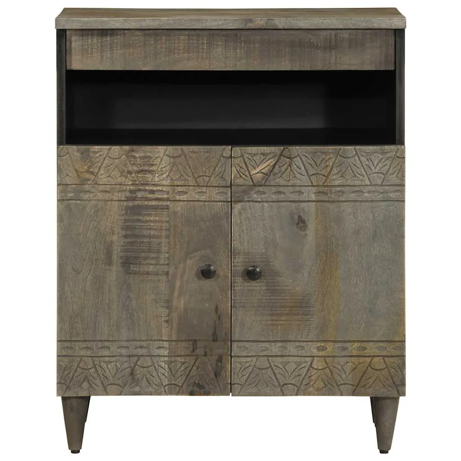 Buffet 60x33x75 cm Bois massif de manguier - 3