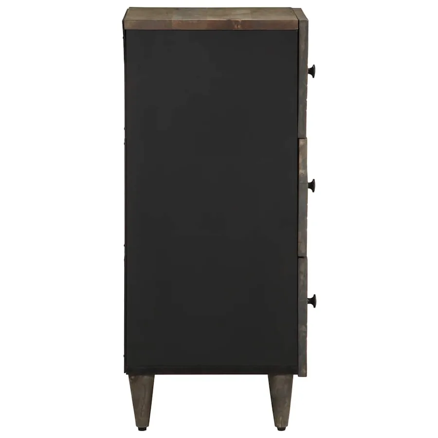 Buffet 40x33x75 cm bois massif de manguier - 4