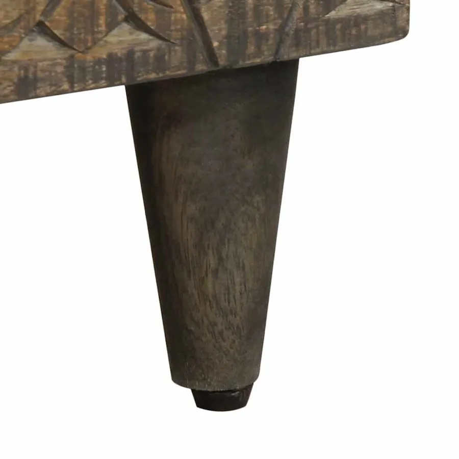 Buffet 40x33x75 cm bois massif de manguier - 8