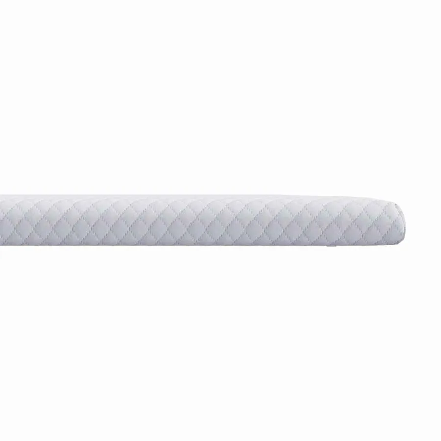 Surmatelas en mousse à mémoire 140 x 200 cm Thick Doux Blanc - 7