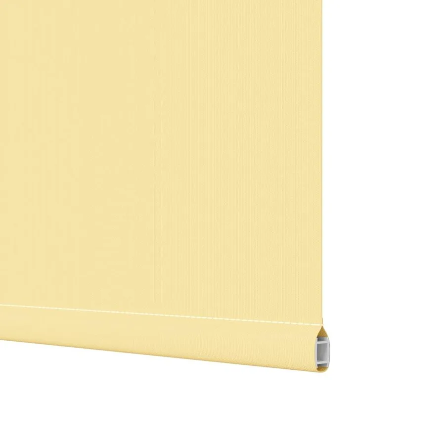 Store enrouleur occultant jaune largeur du tissu 35,7 cm - 14