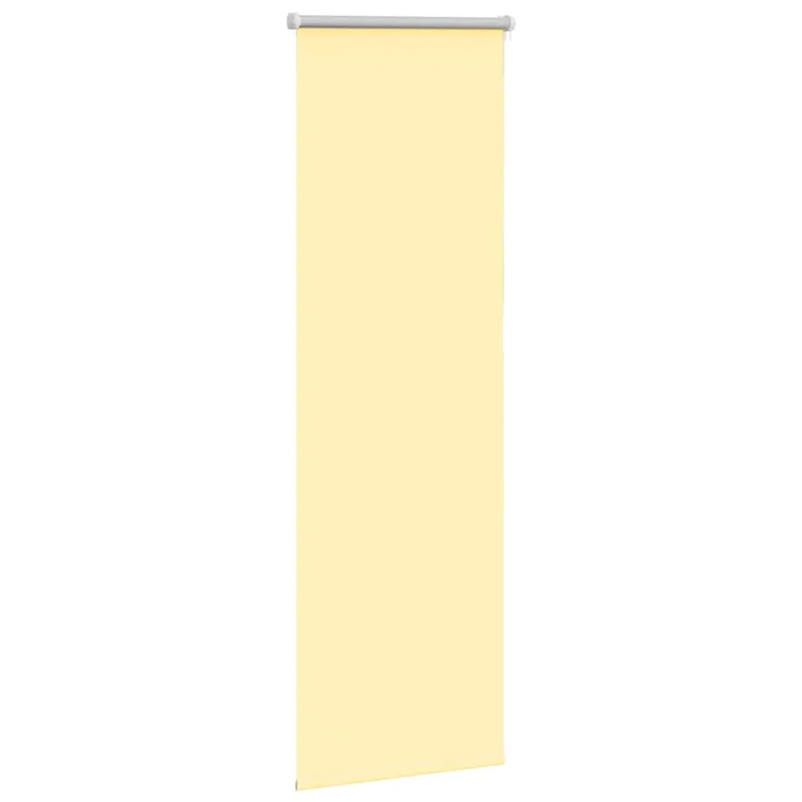 Store enrouleur occultant jaune largeur du tissu 35,7 cm - 3