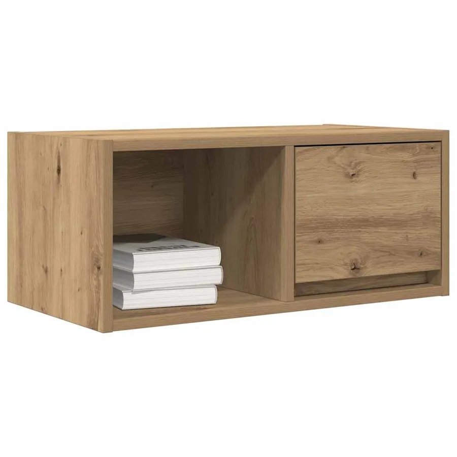 Meubles TV 2 pcs chêne artisanal 60x31x25,5cm bois d'ingénierie - 4