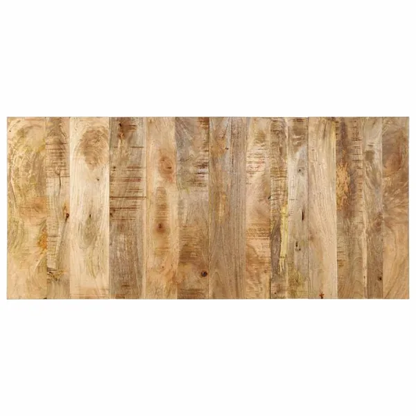Tête de lit 180 cm bois de manguier brut massif