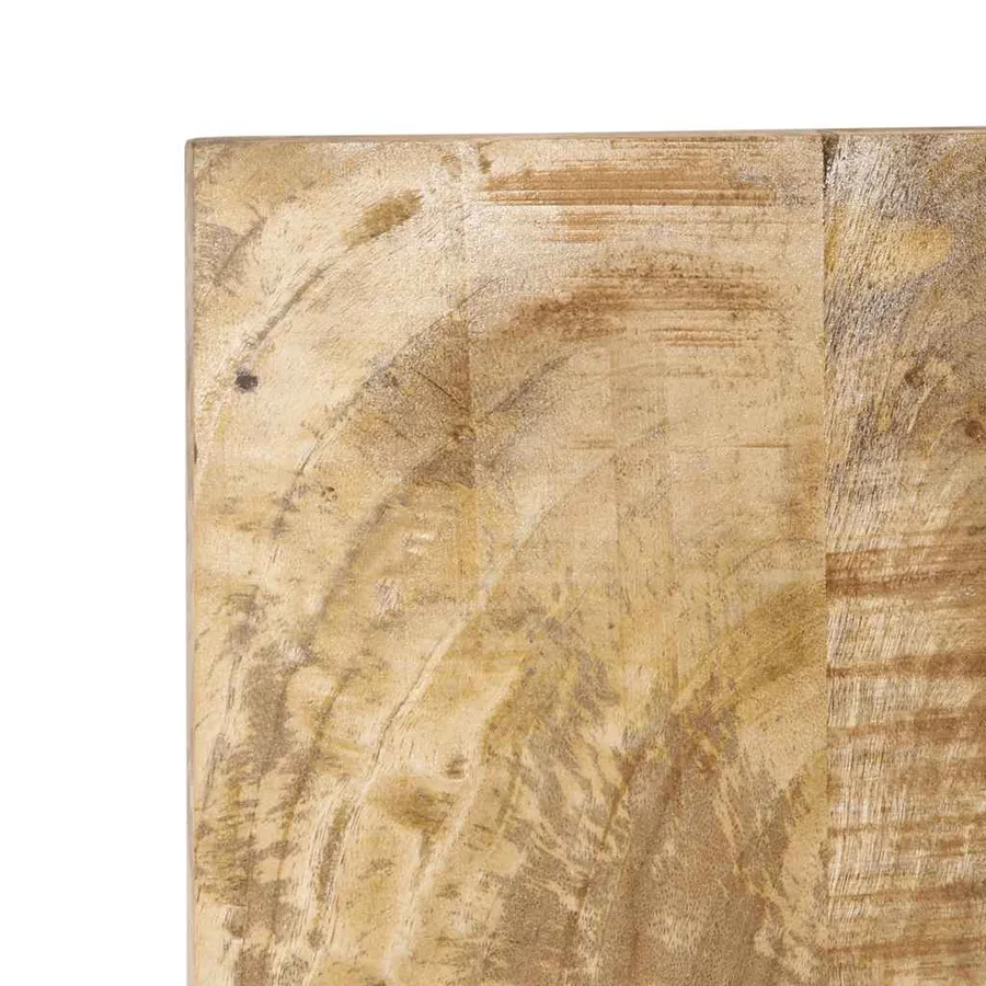 Tête de lit 180 cm bois de manguier brut massif - 6