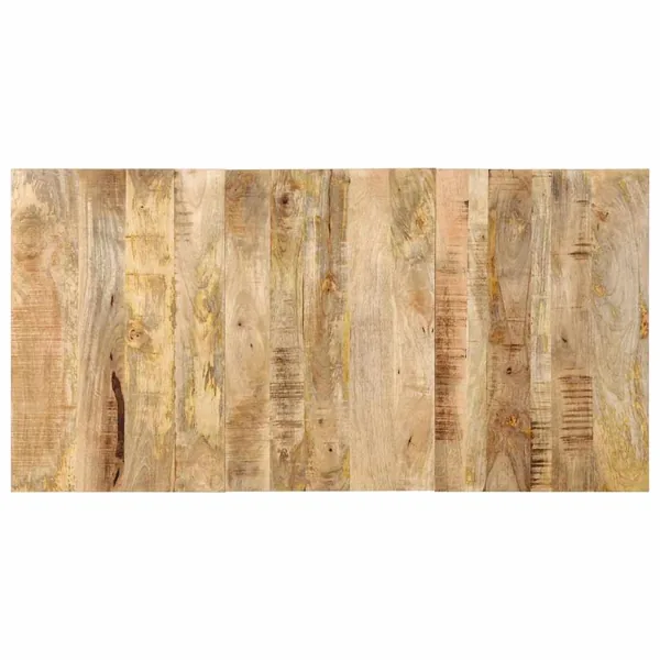 Tête de lit 160 cm bois de manguier brut massif