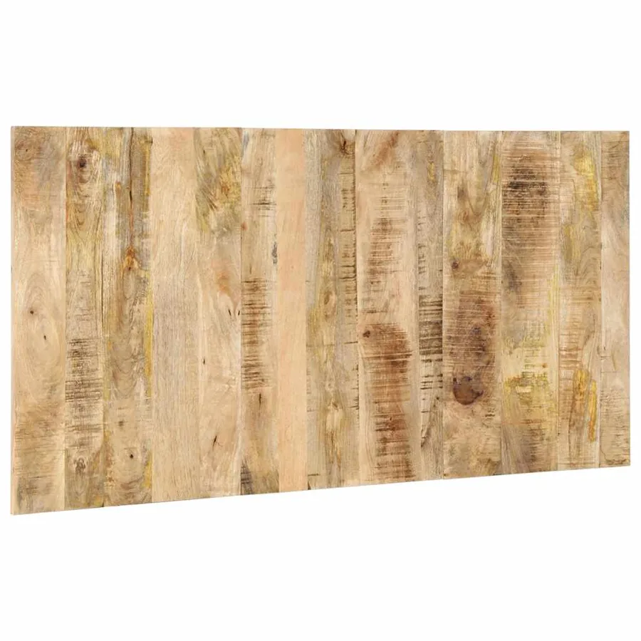 Tête de lit 160 cm bois de manguier brut massif - 2
