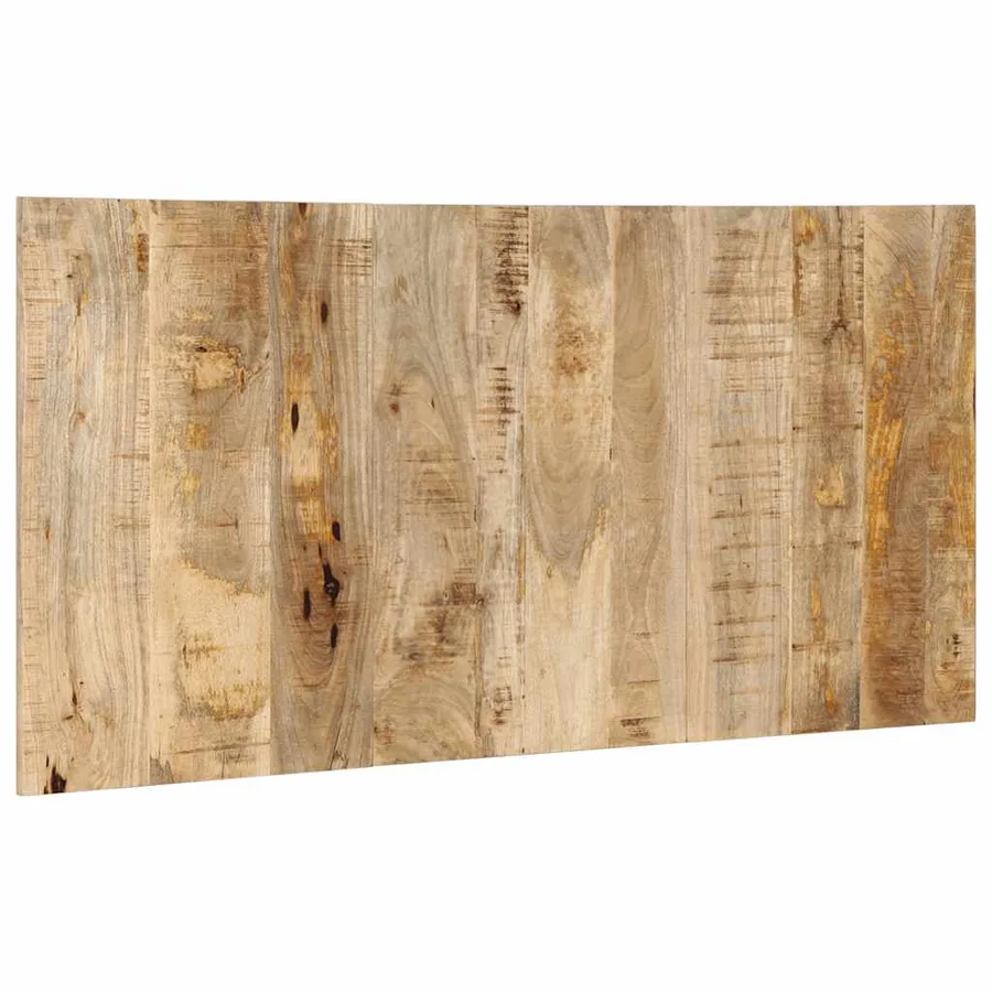 Tête de lit 160 cm bois de manguier brut massif - 3
