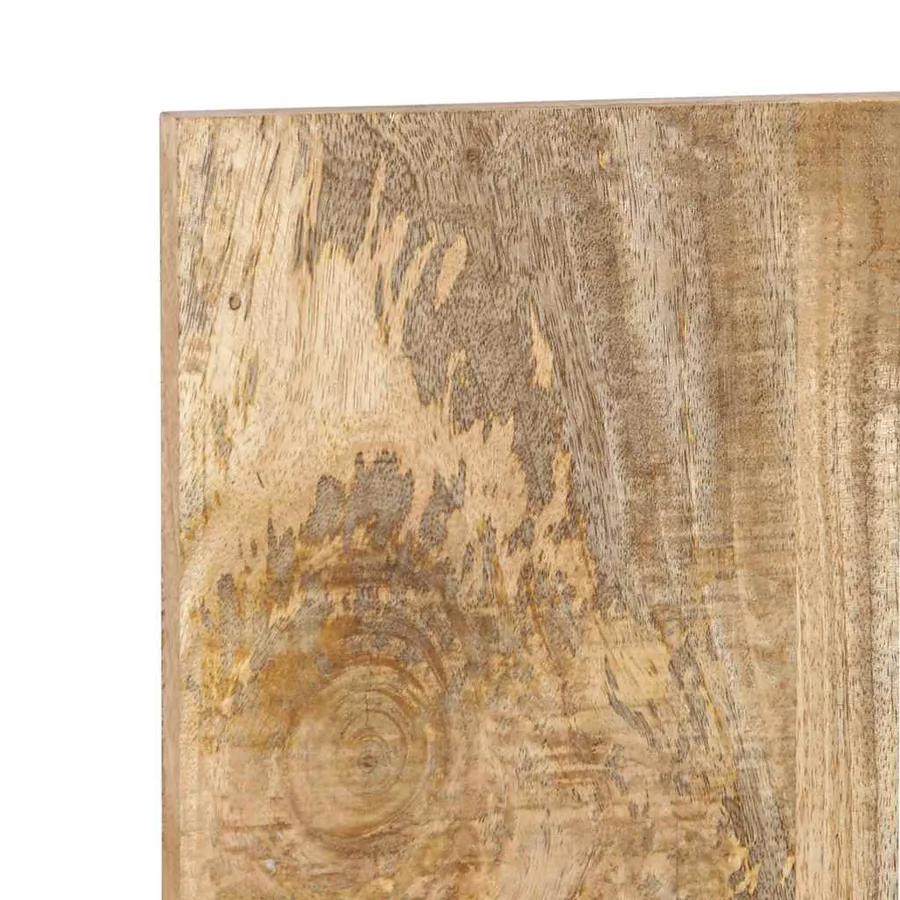 Tête de lit 160 cm bois de manguier brut massif - 6