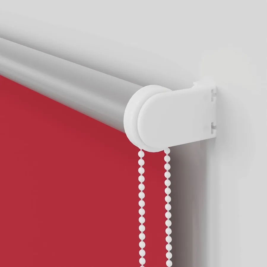 Store enrouleur occultant rouge largeur du tissu 161,6 cm - 11