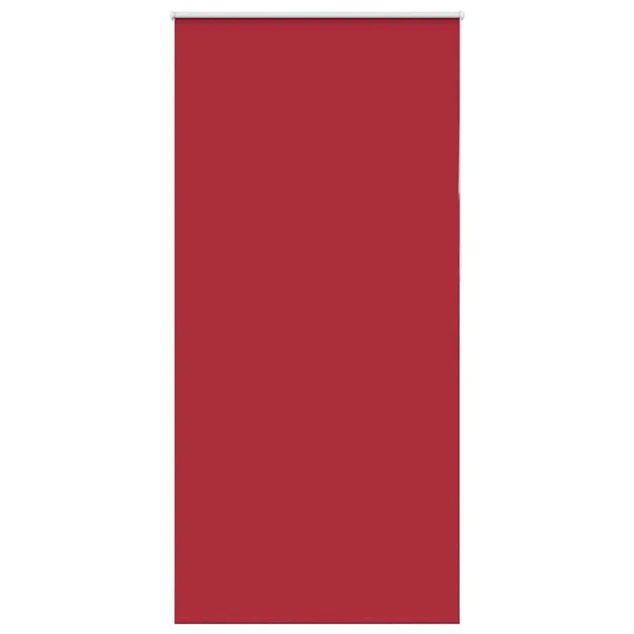 Store enrouleur occultant rouge largeur du tissu 100,7 cm - 2
