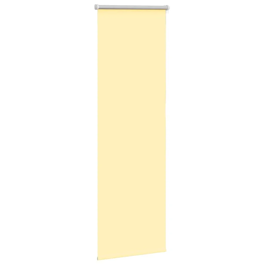 Store enrouleur occultant jaune largeur du tissu 45,7 cm - 3