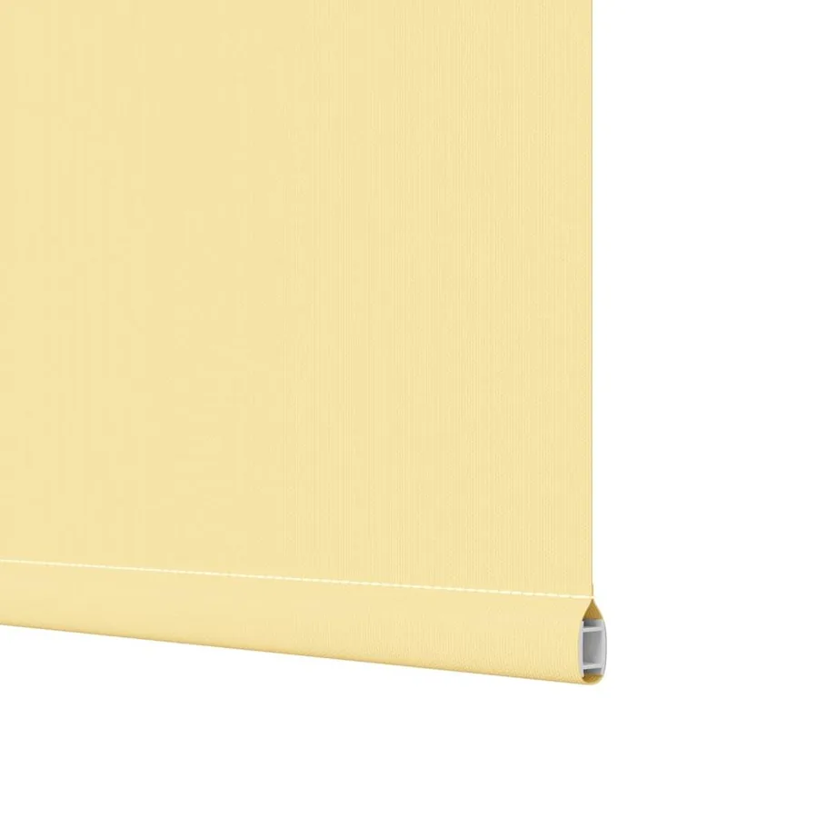 Store enrouleur occultant jaune largeur du tissu 146,6 cm - 14