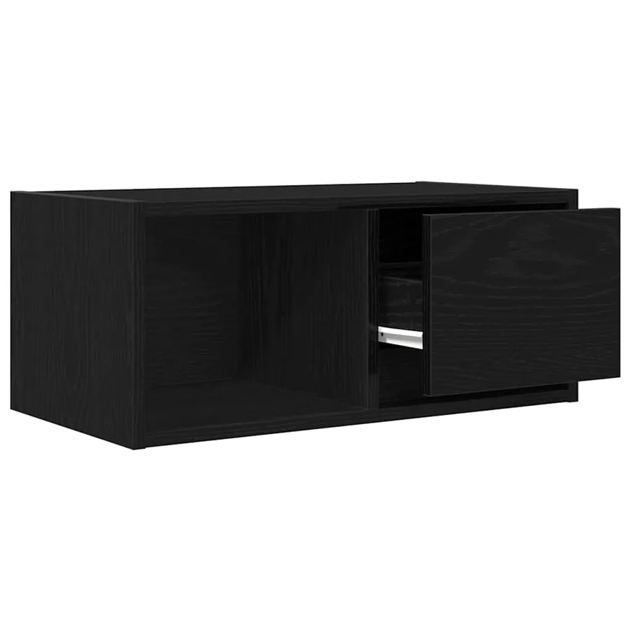 Meubles TV 2 pcs chêne noir 60x31x25,5 cm bois d'ingénierie - 5