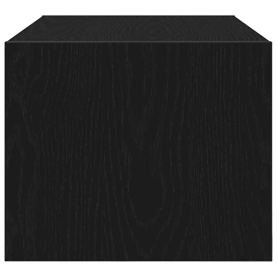 Meubles TV 2 pcs chêne noir 60x31x25,5 cm bois d'ingénierie - 8
