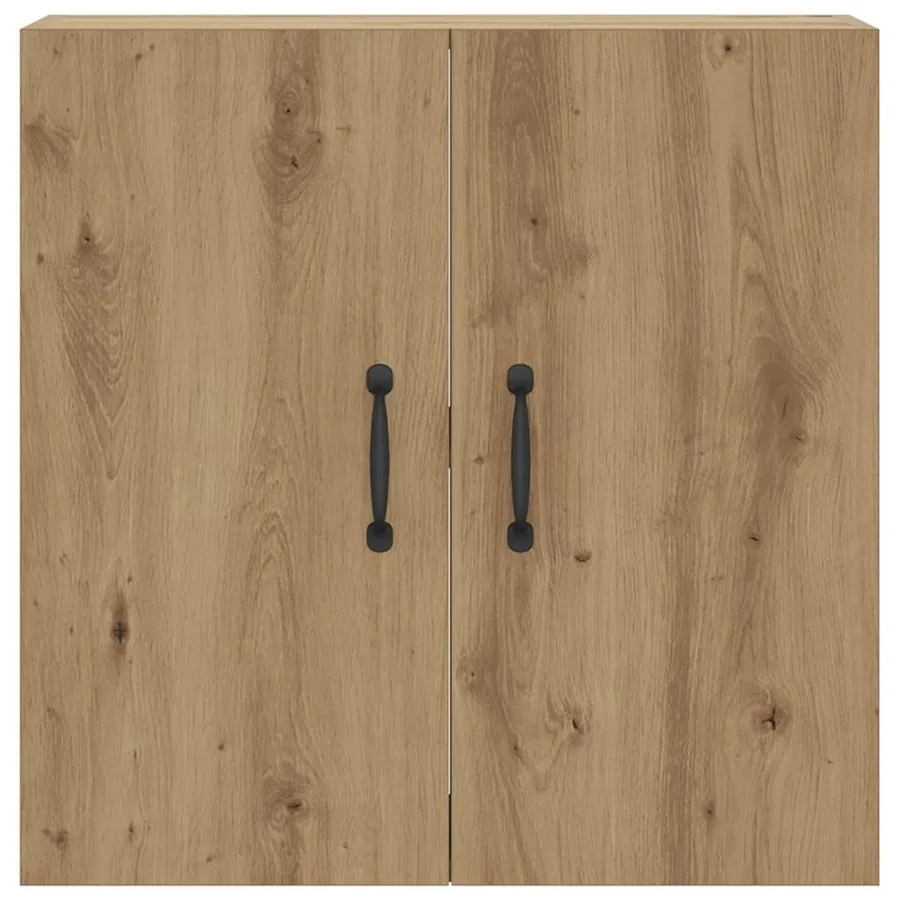 Armoire murale chêne artisanal 60x31x60 cm bois d'ingénierie - 5
