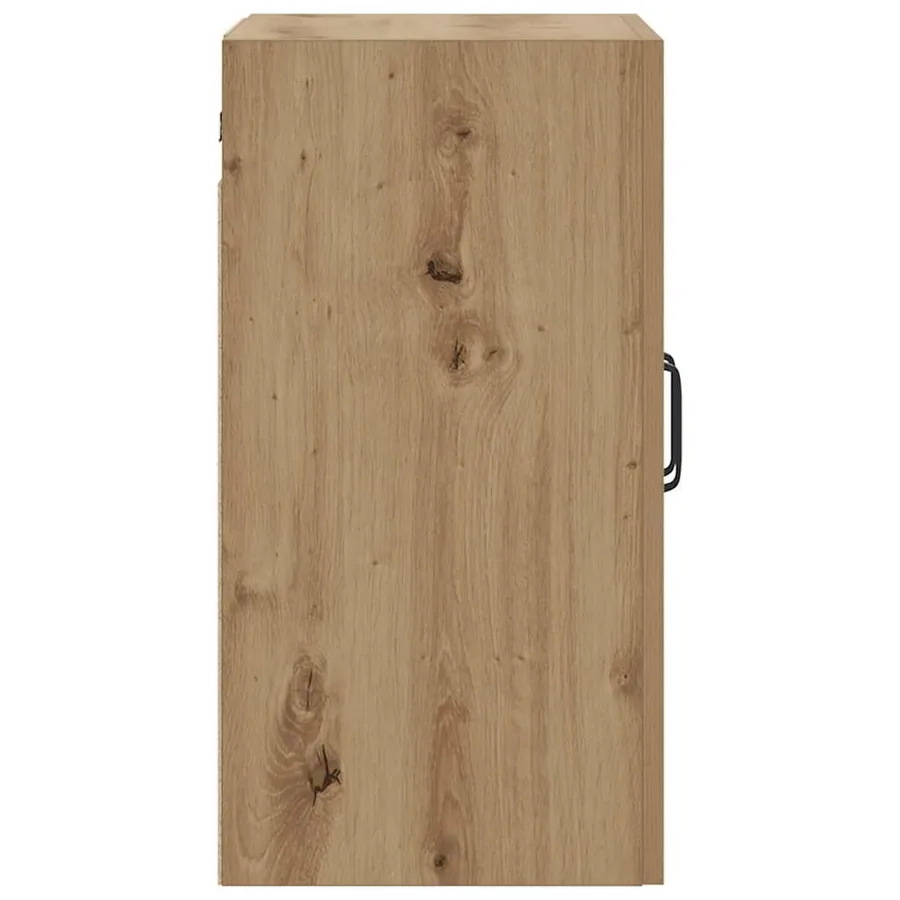 Armoire murale chêne artisanal 60x31x60 cm bois d'ingénierie - 6