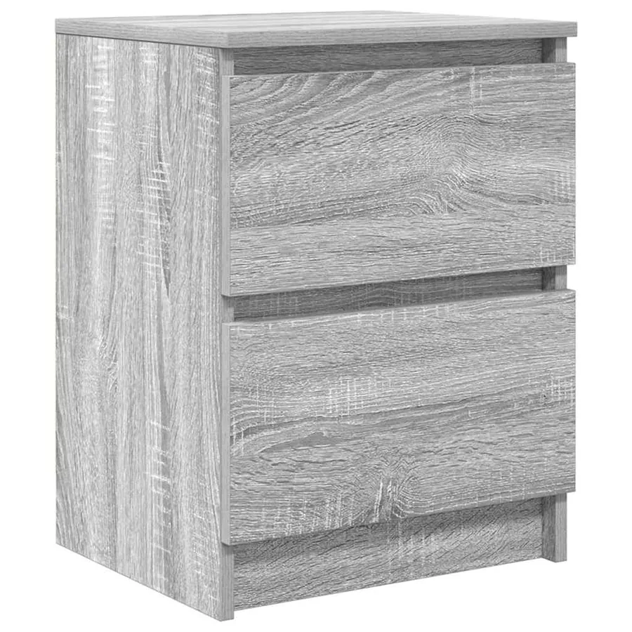 Meuble TV sonoma gris 40x35x54 cm bois d'ingénierie - 2