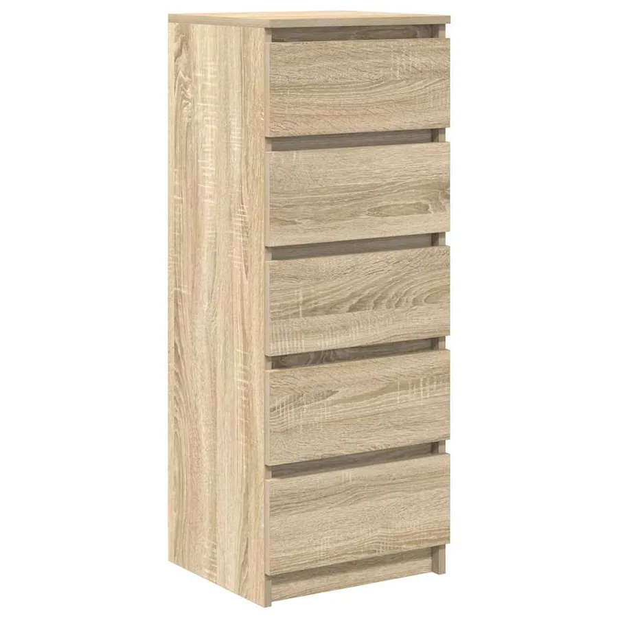 Buffet avec tiroirs chêne sonoma 37,5x35x99 cm bois ingénierie - 2