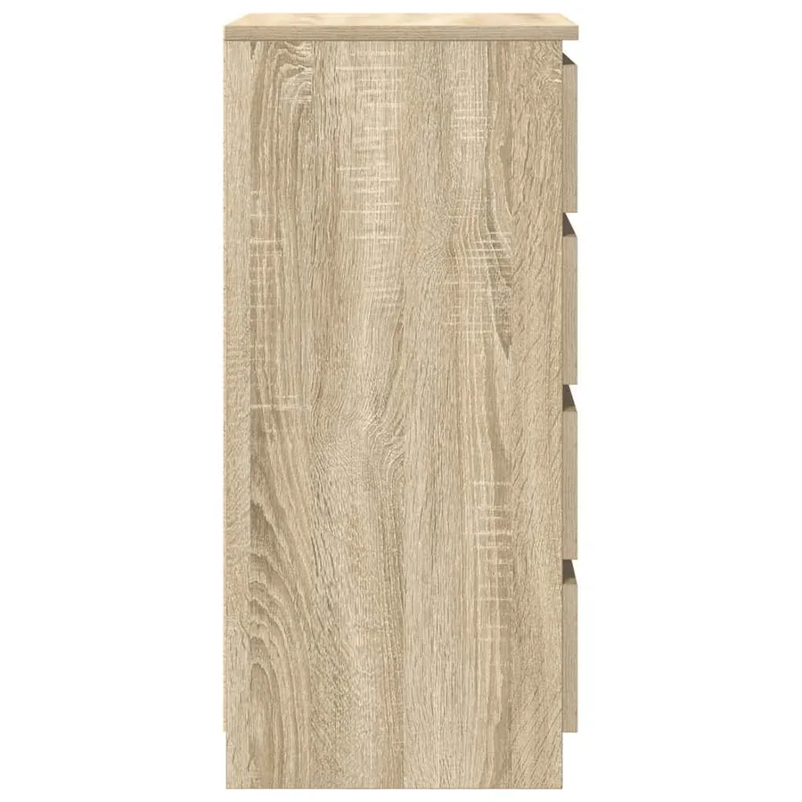 Buffet avec tiroirs chêne sonoma 37,5x35x99 cm bois ingénierie - 7