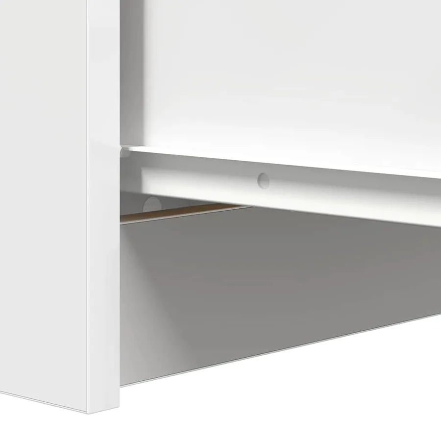 Buffet avec tiroirs blanc 37,5x35x99 cm bois d'ingénierie - 10
