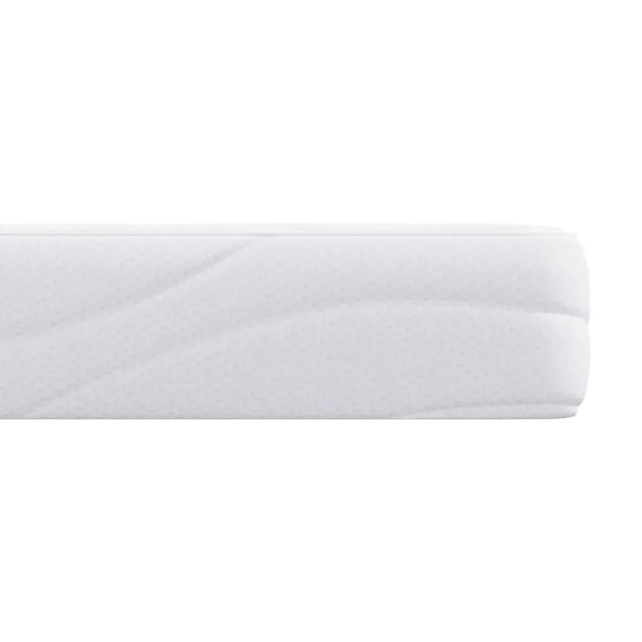 Matelas Blanc 140 x 200 cm Tissu jacquard - 7