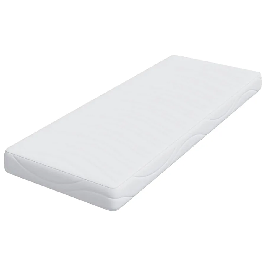 Matelas Blanc 70 x 200 cm Tissu jacquard - 4
