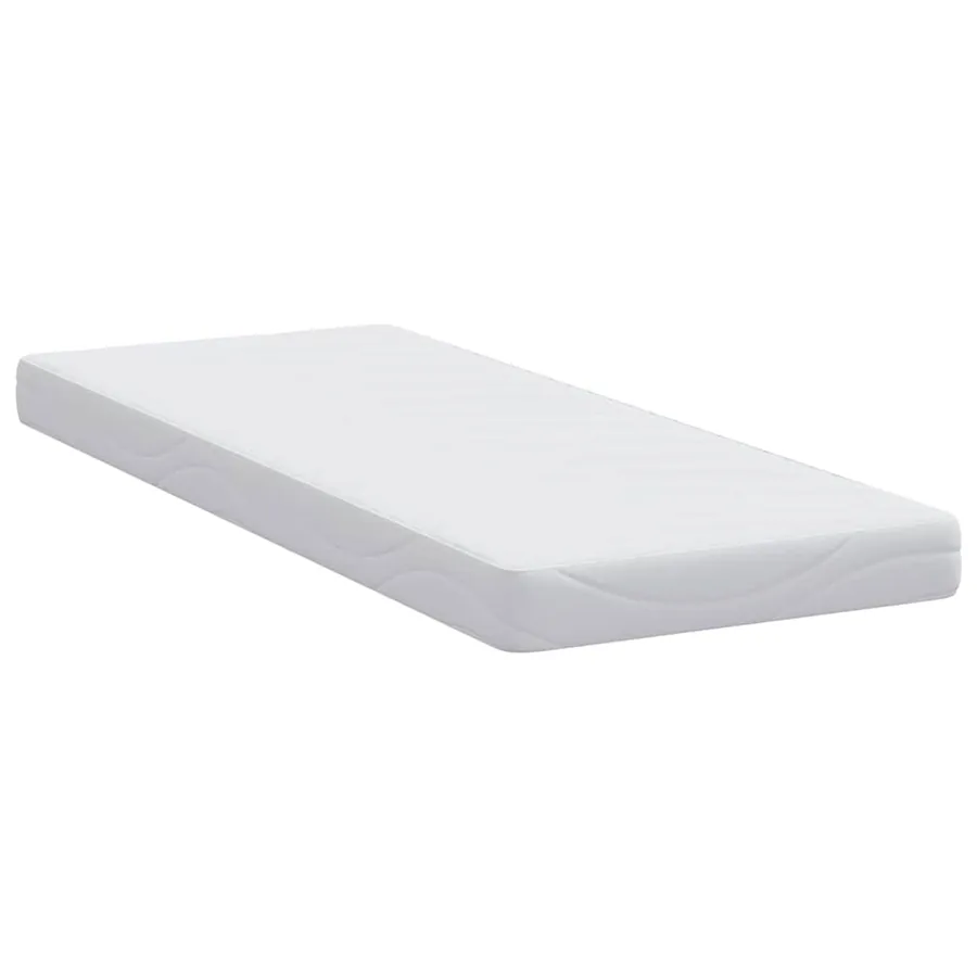Matelas Blanc 70 x 200 cm Tissu jacquard - 5