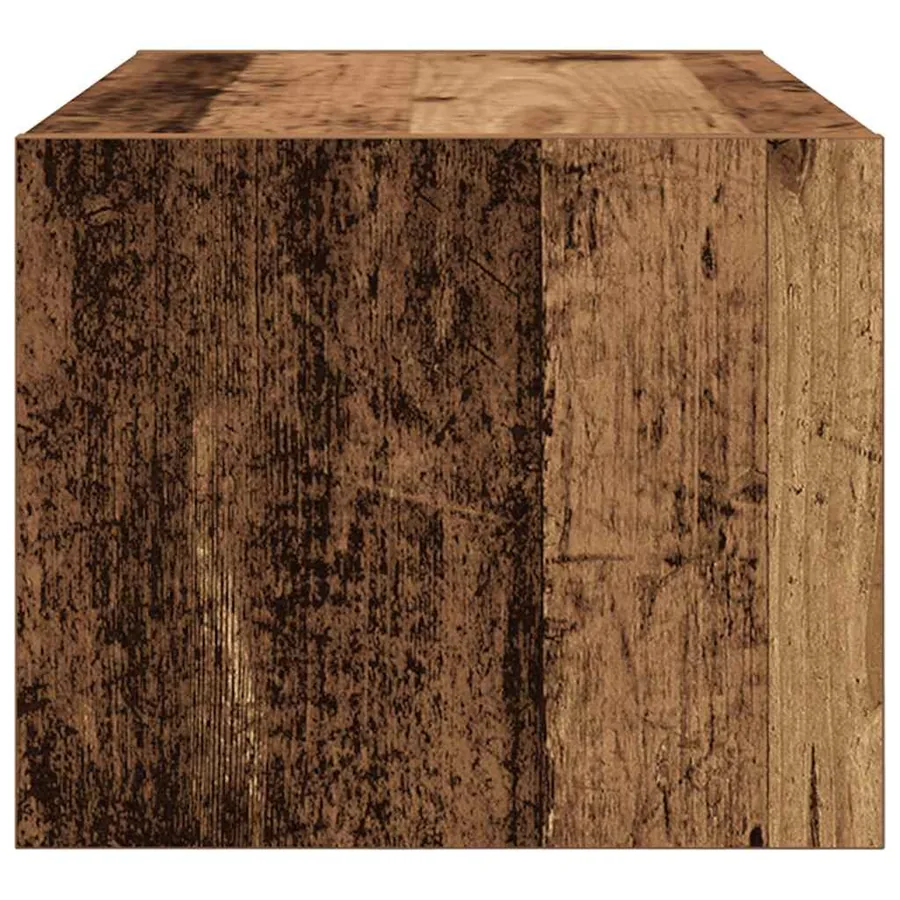 Meubles TV 2 pcs vieux bois 60x31x25,5 cm bois d'ingénierie - 8