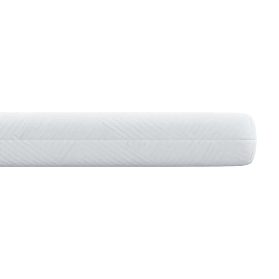 Surmatelas Blanc 90 x 190 cm Tissu jacquard - 6